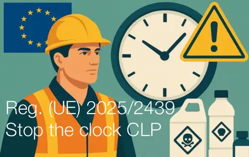 Regolamento (UE) 2025/2439 / Stop the clock CLP